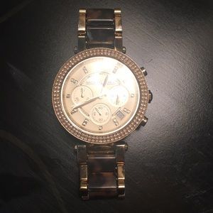Michael Kors Tortoise Watch